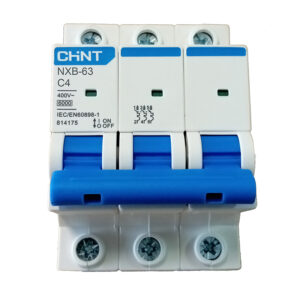 NXB-63-C4-3P-4A-6kA-MCB-เบรกเกอร์ลูกย่อย-ติดราง-CHINT-ELECTRIC-THAILAND