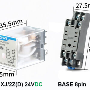 NXJ/2Z(D) Coil 24V (DC) Relay รีเลย์ CHINT ELECTRIC