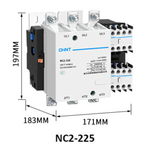 NC2-225-Coil 380V-Magnetic Contactor-CHINT ELECTRIC